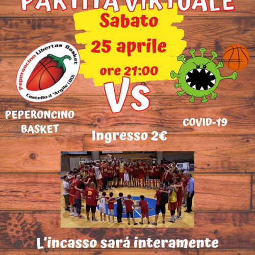 Biglietto Peperoncino Basket vs Covid-19